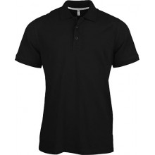 Polo manches coutes noir 3XL