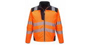 Softshell hv T402 orange noir L