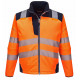 Softshell hv T402 orange marine S