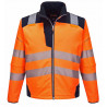 Softshell hv T402 orange marine M