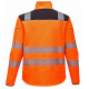 Softshell hv T402 orange marine M