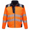 Softshell hv T402 orange marine XL