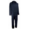 Complet de pluie veste pantalon marine XL