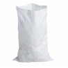Sac à gravat PP tissé blanc avec sache 55x95