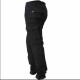 Espace Emballage Pantalon de travail Jean Noir Poches Genoux