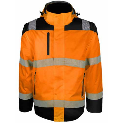 Espace Emballage Blouson HV Vuelto Orange Noir