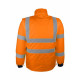 Espace Emballage Parka Haute Visibilité HV 4 en 1 Orange PIAMO