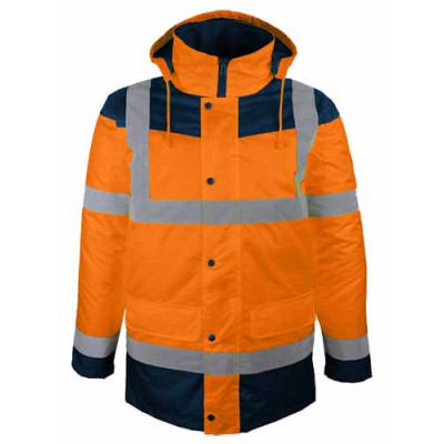 Espace Emballage Parka Haute Visibilité Orange PALOMA marque SINGER