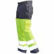 Espace Emballage Pantalon HV Vision Gris Jaune