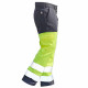 Espace Emballage Pantalon HV Vision Gris Jaune