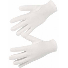 Gant coton interlock blanchi JBP100SW