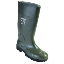 Bottes de securité en PVC vert S5