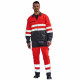 Espace Emballage Blouson haute visibilité Gris Rouge