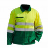 Espace Emballage Blouson haute visibilité Vert Jaune