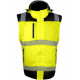 Espace Emballage Blouson Haute Vsibilité 2 en 1 VUELTA Jaune Noir