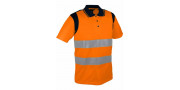 Espace Emballage Polo haute visibilite PAULO Orange