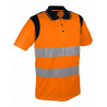Espace Emballage Polo haute visibilite PAULO Orange