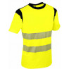 Espace Emballage T-shirt Haute Visibilité Jaune SUCA