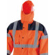 Ensemble de pluie Haute Visibilité VILO Orange Espace Emballaage