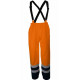 Pantalon a bretelles Haute Visibilité PIVO Orange Espace Emballage