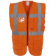 Gilet multifonctions haute visibilite YHVW801 Espace Emballage