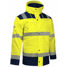 Parka haute visibilite 5 en 1 Jaune PARIMA EPI Espace Emballage