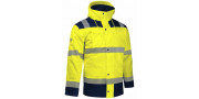 Parka haute visibilite 5 en 1 Jaune PARIMA EPI Espace Emballage