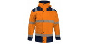 Parka haute visibilite 5 en 1 Orange PARIMO EPI Espace Emballage