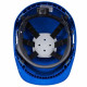 Casque de chantier avec porte badge EPI Espace Emballage