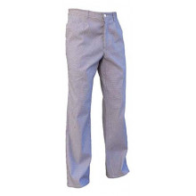 Pantalon cuisine pied de poule t66