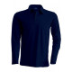 Polo manches longues Navy M